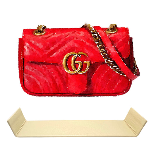 Base Shaper / Bag Insert Saver for GUCCI GG Marmont Matelasse Mini Bag